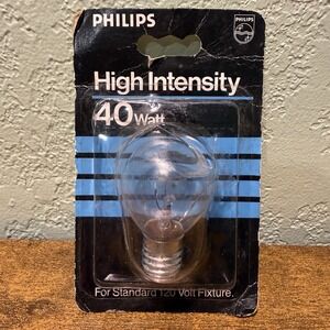 New Sealed 40 watt high intensity bulb PHILIPS Lamp Fixture  For 120v Fixture